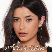 Load image into Gallery viewer, Easy-Clip Hoop Earrings