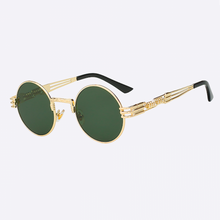 Load image into Gallery viewer, 2 Chainz Vintage Sunglasses - Steampunk Round Shades