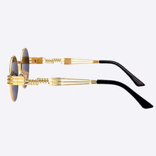 Load image into Gallery viewer, 2 Chainz Vintage Sunglasses - Steampunk Round Shades
