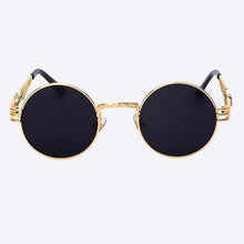 Load image into Gallery viewer, 2 Chainz Vintage Sunglasses - Steampunk Round Shades