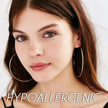 Load image into Gallery viewer, Easy-Clip Hoop Earrings
