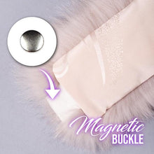 Load image into Gallery viewer, Magnetic Vegan Fur Snood Scarf