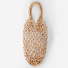 Load image into Gallery viewer, Basket Net Rattan Bag