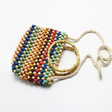 Load image into Gallery viewer, Colorful Rattan Bag