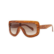 Load image into Gallery viewer, Feminine Shield Oversized Sunglasses