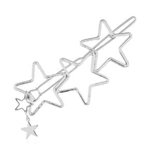 Load image into Gallery viewer, Hearts Stars Metal Hair Clips