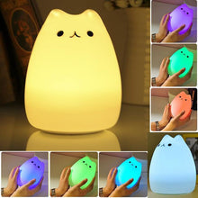Load image into Gallery viewer, Kitty LED Night Light