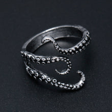 Load image into Gallery viewer, Antique Tentacle Adjustable Ring