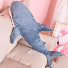 Load image into Gallery viewer, Big Shark Plush Pillow