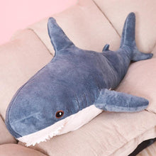 Load image into Gallery viewer, Big Shark Plush Pillow