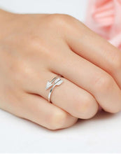 Load image into Gallery viewer, Cupid's Arrow Women's Adjustable Ring