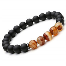 Load image into Gallery viewer, Balancing Hematite Agate Protection Bracelets