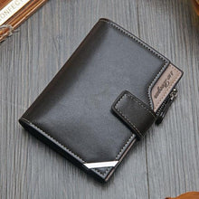 Load image into Gallery viewer, High-Capacity Genuine Leather Flip-Book Wallet