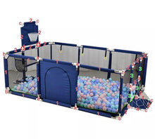 Load image into Gallery viewer, Baby Playpen with Safety Barrier