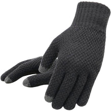 Load image into Gallery viewer, Glam™ Knitted Touch Screen Cashmere Wool Gloves