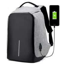 Load image into Gallery viewer, PREMIUM USB CHARGE ANTI THEFT BACKPACK