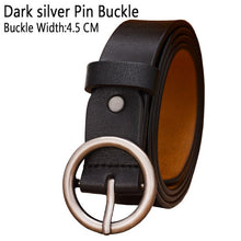 Load image into Gallery viewer, BHK™ Genuine Leather Round Ring Buckle Belt for Women