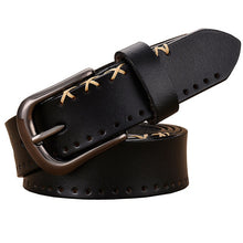 Load image into Gallery viewer, BHK™ Genuine Leather Casual Stitch Belt Design for Women