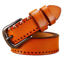 Load image into Gallery viewer, BHK™ Genuine Leather Casual Stitch Belt Design for Women