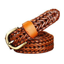 Load image into Gallery viewer, BHK™ Genuine Leather Braided Belt for Women