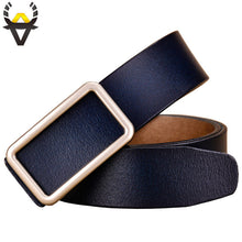 Load image into Gallery viewer, BHK™ Genuine Leather Rectangle Pin Buckle Belt for Women