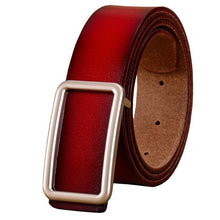 Load image into Gallery viewer, BHK™ Genuine Leather Rectangle Pin Buckle Belt for Women