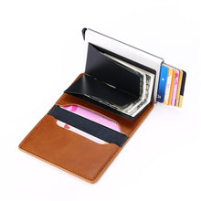 Load image into Gallery viewer, Pocket Sleek™ - Minimalist RFID Blocking Pop Up Card Wallet