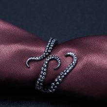 Load image into Gallery viewer, Antique Tentacle Adjustable Ring