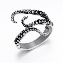 Load image into Gallery viewer, Antique Tentacle Adjustable Ring