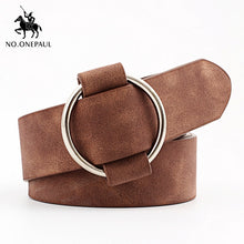 Load image into Gallery viewer, NO.ONEPAUL™ Women's Ring Buckle Genuine Leather Belt
