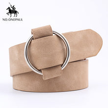 Load image into Gallery viewer, NO.ONEPAUL™ Women's Ring Buckle Genuine Leather Belt