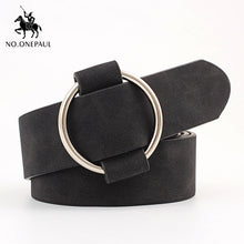 Load image into Gallery viewer, NO.ONEPAUL™ Women's Ring Buckle Genuine Leather Belt