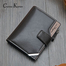 Load image into Gallery viewer, HIGH-CAPACITY GENUINE LEATHER FLIP-BOOK WALLET