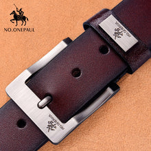 Load image into Gallery viewer, NO.ONEPAUL Jeep Genuine Leather Belt For Men