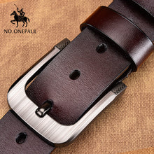 Load image into Gallery viewer, NO.ONEPAUL Jeep Genuine Leather Belt For Men