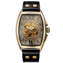 Load image into Gallery viewer, Genuine Leather Skull Watch for Men