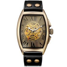 Load image into Gallery viewer, Genuine Leather Skull Watch for Men