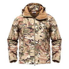Load image into Gallery viewer, Mens Water-Repellent Softshell Jacket