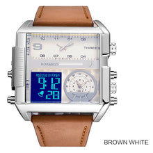 Load image into Gallery viewer, 3-Timezone Luxury Sports Watch