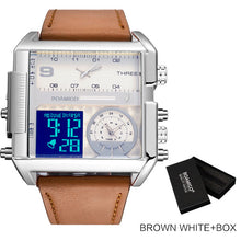 Load image into Gallery viewer, 3-Timezone Luxury Sports Watch