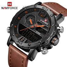 Load image into Gallery viewer, NAVIFORCE Saturn™ Tactical Water Resistant Analog & Digital Hand Watch