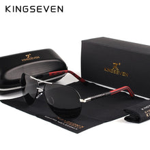 Load image into Gallery viewer, KINGSEVEN™ Men's Polarized Aviator Sunglasses