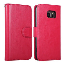 Load image into Gallery viewer, 2 IN 1 Classic Magnetic Phone Flip Case / Wallet For Samsung