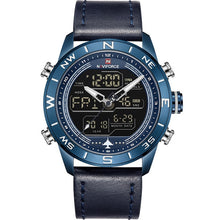 Load image into Gallery viewer, NAVIFORCE Jupiter™ Tactical Water Resistant Analog & Digital Hand Watch