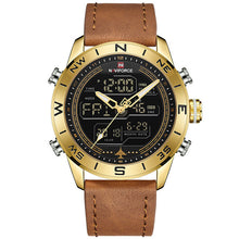 Load image into Gallery viewer, NAVIFORCE Jupiter™ Tactical Water Resistant Analog & Digital Hand Watch