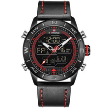 Load image into Gallery viewer, NAVIFORCE Jupiter™ Tactical Water Resistant Analog & Digital Hand Watch