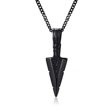 Load image into Gallery viewer, ARROWHEAD TRIBAL PENDANT NECKLACE FOR MEN