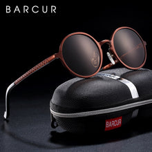 Load image into Gallery viewer, BARCUR Retro Style Hot Round Sunglasses UV400