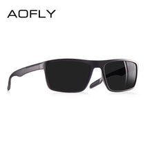 Load image into Gallery viewer, Aofly Polarized Square Aviator Sunglasses