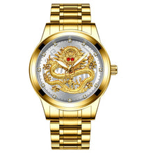 Load image into Gallery viewer, Timeless Red Dragon™ Men’s Gold Timepiece